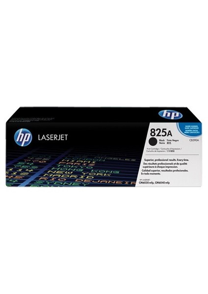 825A 19500 Sayfa Kapasiteli Siyah Toner CB390A