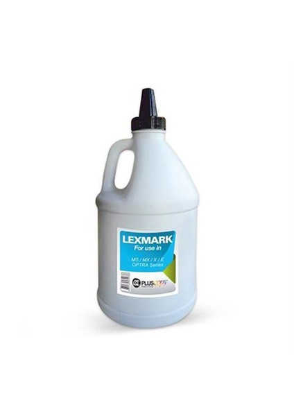 Lexmark Uyumlu Polyester 1 Kg Siyah Toner Tozu