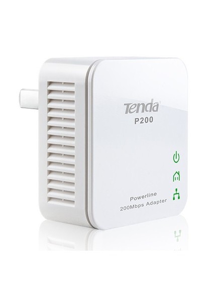 P200 HomePlug 1Port Kablolu 200Mbps Powerline Adaptör Kit