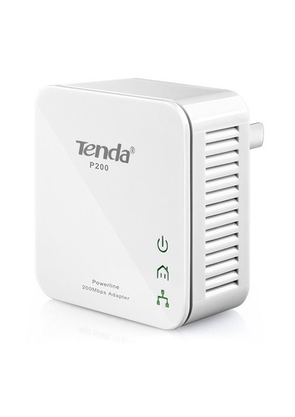 P200 HomePlug 1Port Kablolu 200Mbps Powerline Adaptör Kit