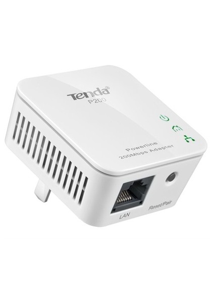 P200 HomePlug 1Port Kablolu 200Mbps Powerline Adaptör Kit