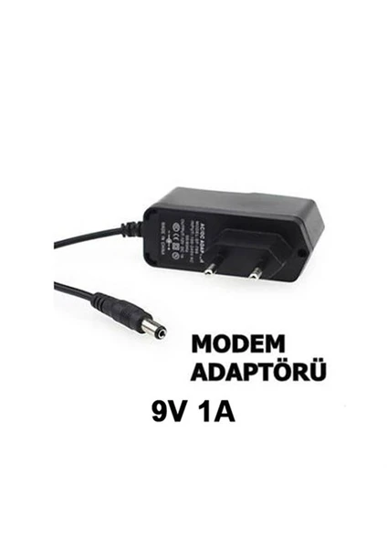 9V / 1A Modem Adaptörü