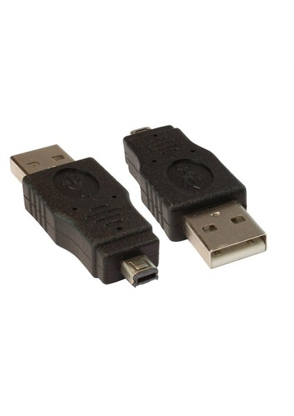 Mini 4P M / Usb 2.0 M - Nickel/Black