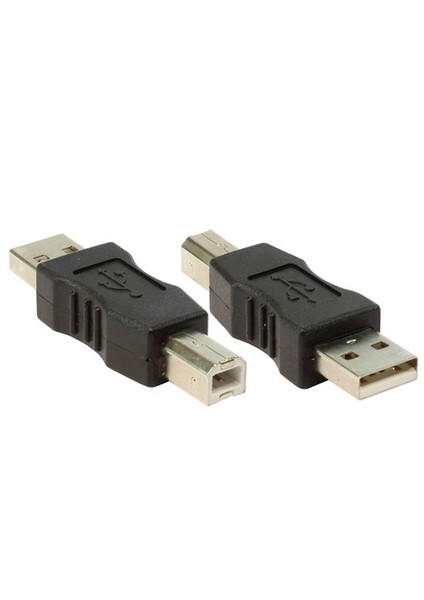 Usb 2.0 M / Usb 2.0 B M - Nickel/Black