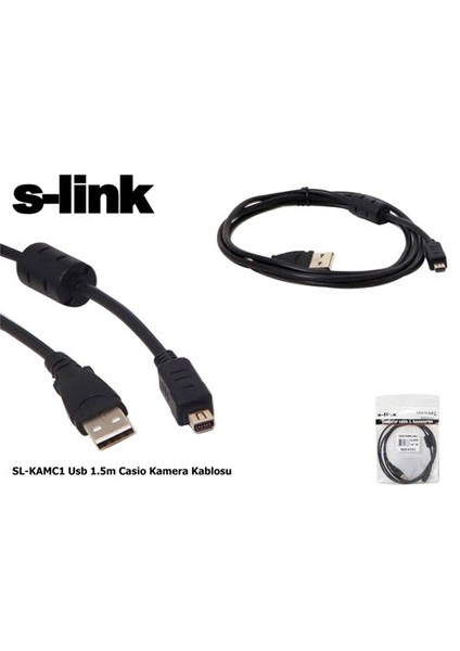 Sl-Kamc1 Usb 1.5M Casio Kamera Kablosu