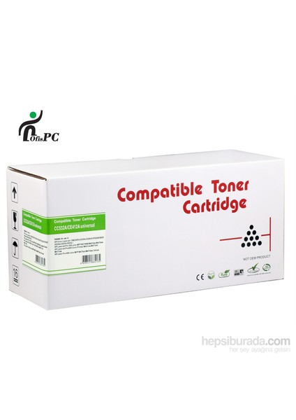 Hp Cc532a - Ce412a Sarı Unıversal Toner