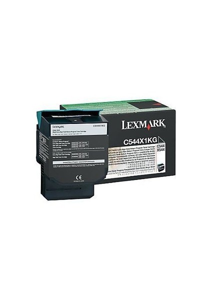 C544x1kg Lexmark C544 6000 Syf. Extra Yüksek Verımlı Toner