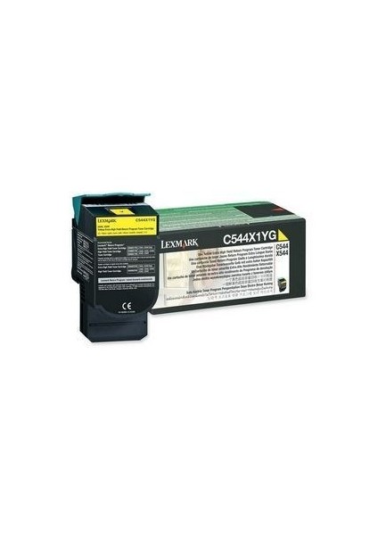 C544x1yg Lexmark C544 4000 Syf. Extra Yüksek Verımlı Toner