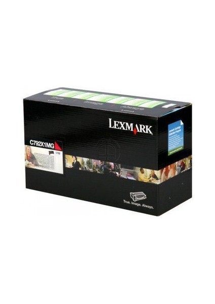C792x1mg Lexmark C792 Extra Yüksek Verimli Kırmızı Toner