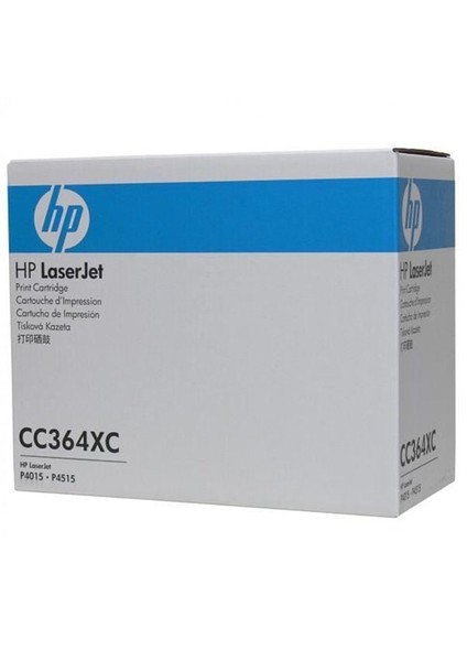 Cc364xc Hp Hp Laserjet Cc364x Sözleşme Siyah Baskı Kartuşu