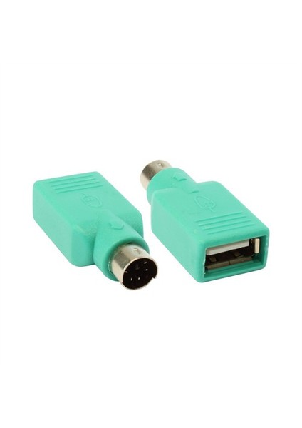 Usb 2.0 A F / Ps2 M Dönüştürücü - Nickel/Green