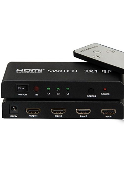 Hdmı Switcher 3X1