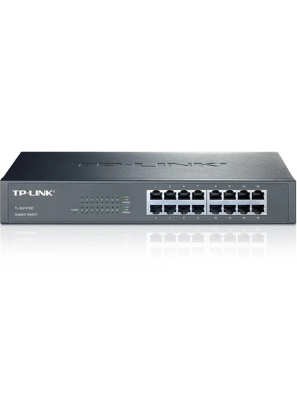 TL-SG1016D 16-Port 10/100/1000Mbps Tak ve Kullan % 40 Enerji Tasarruflu Gigabit Switch