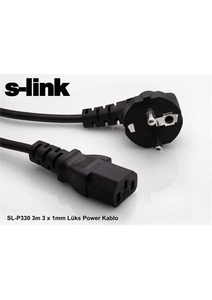 Sl-P330 3M 3 X 1Mm Lüks Power Kablo