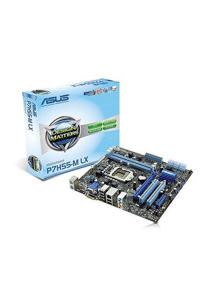 P7H55-M LX Intel H55 DDR3 1333MHz Soket 1156 Anakart