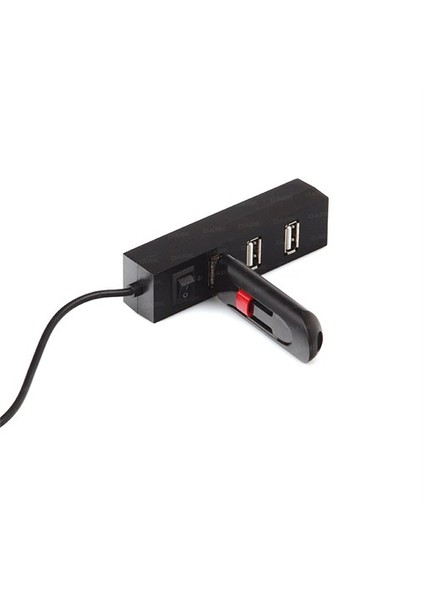 4 Port Açma/Kapama Butonlu USB2.0 Hub (DK-AC-USB241)