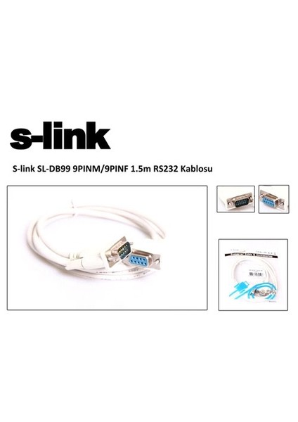 Sl-Db99 9Pınm/9Pınf 1.5M Rs232 Kablosu