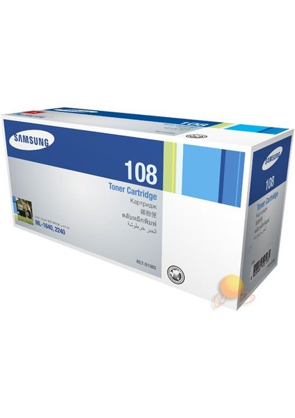 MLT-D108S 1500 Sayfa Kapasiteli Siyah Toner