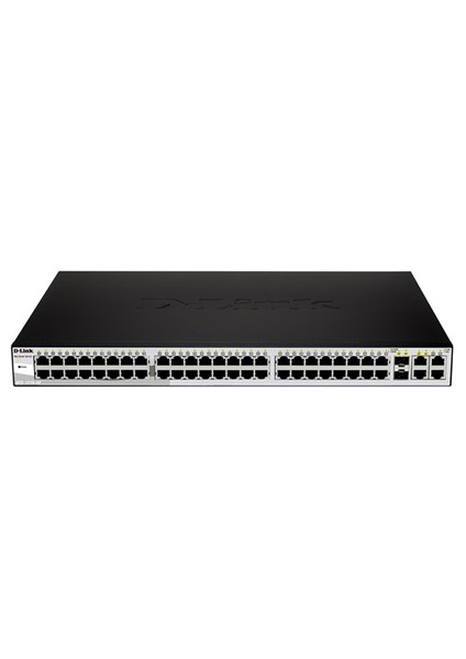 DES-1210-52 48-Port 10/100 + 2-Port 1000Base-T + 2-Port Combo SFP WebSmart Switch