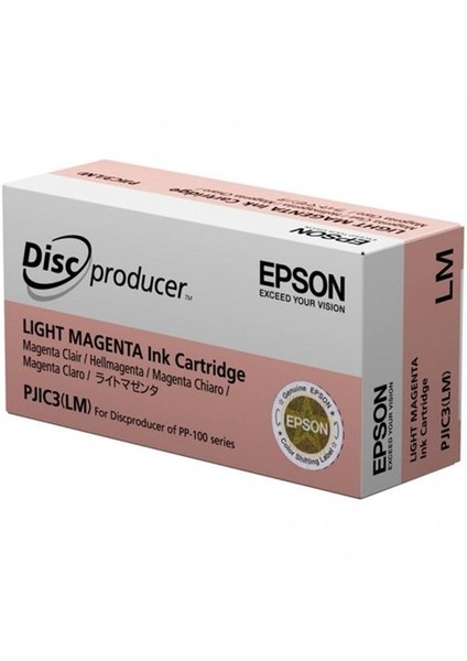 S020449 Pjıc3 Pp-100 Lıght Magenta Kartuş