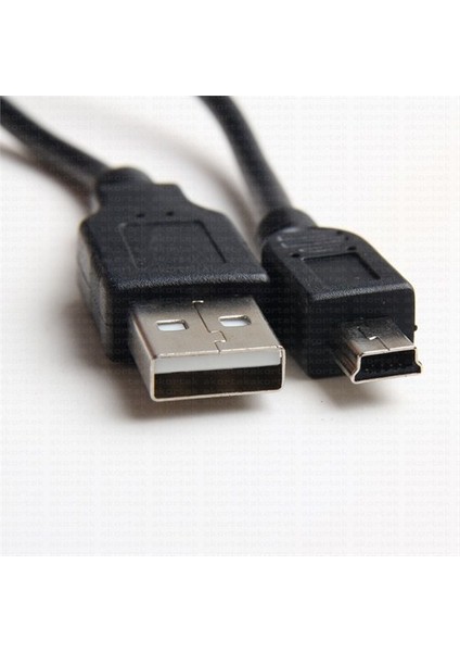 Mini USB 2.0 1.5m Şarj ve Data Kablosu (PS3 kol şarj kablosu)(DK-CB-USB2MINIL150)