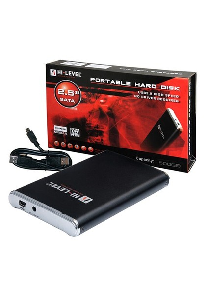 500GB 2.5" Taşınabilir Disk
