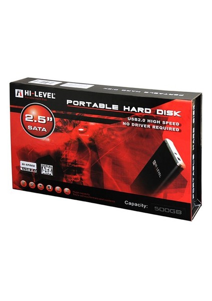 500GB 2.5" Taşınabilir Disk