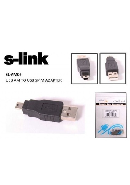 Sl-Ma05 S-Lınk 5 Pin Çevirici Usb Adaptör M