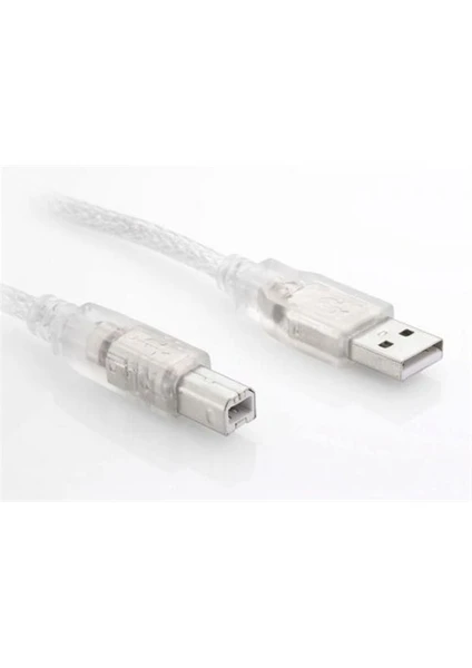 Sl-U2005 S-Lınk 5 Metre Usb 2.0 Şeffaf Yazıcı Kablosu