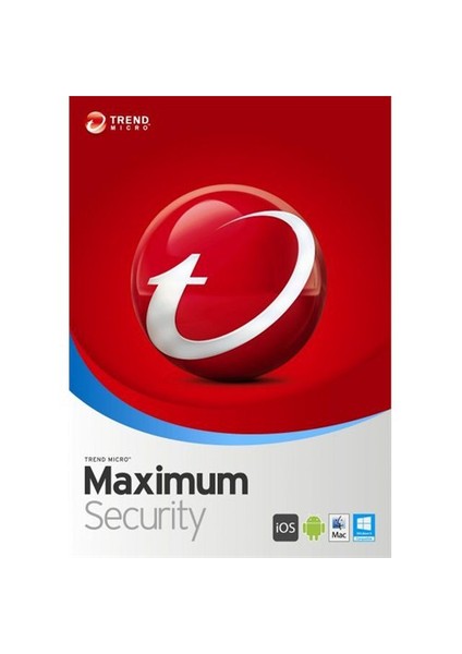 Tıcewwm8xlızln Trendmıcro Trendmıcro Maxımum Securıty 2015 3 Kullanıcı 2 Yıl