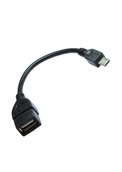 Usb 2.0 F / Micro Usb M Dönüştürücü (Otg Kablo) - 10Cm