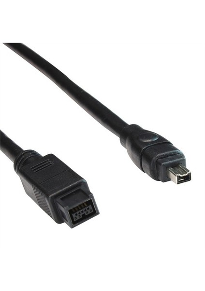 Ieee 1349B 4P M / Ieee 1349B 9P M Dönüştürücü Kablo - 3 M - Siyah