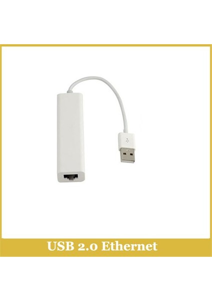 Usb 2.0 Ethernet / Rj45 Network Laptop Connector Kablo