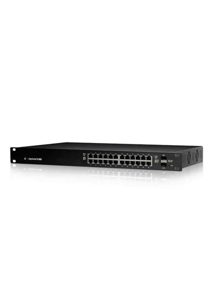 Ubnt Es-24-250W 24 Port 10/100/1000Mbps Gigabit Ethernet Edgeswıtch Switch Hub