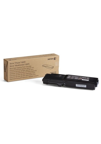 106R02236 8000 Sayfa Kapasiteli Siyah Toner
