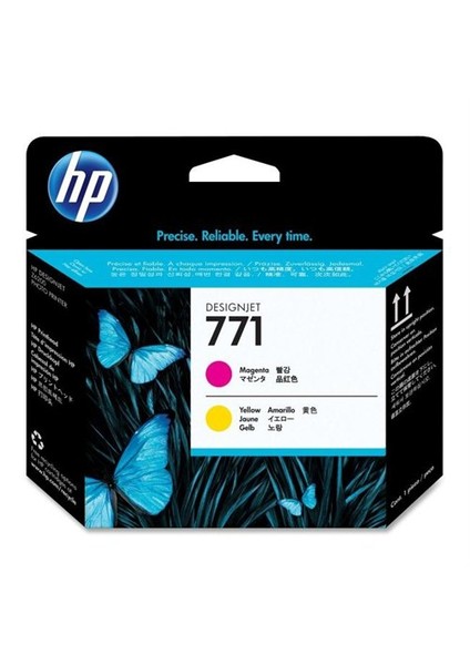 Hp Ce018a (771) Macenta/Sarı Desıgnjet Baskı Kafası