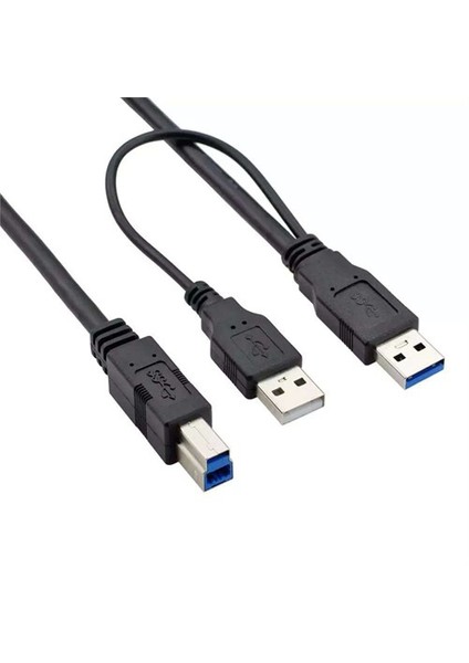 Usb 3.0 A M+Usb 2.0 A M / Usb 3.0 B M - 60Cm