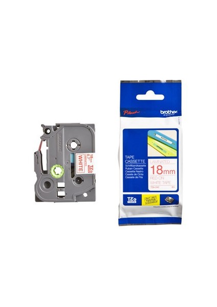 Tze-242 Beyaz Üstüne Kırmızı Lamınant 18Mm