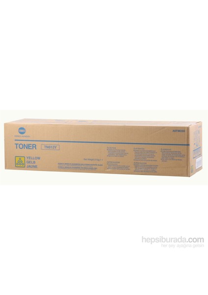 Mınolta Bizhup C452-552-652 Sarı Toner (Tn-613Y)