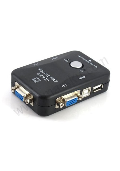 Qp-39 2 Port Usb Kvm Swıtch Usb Kwm Switch 2 Port