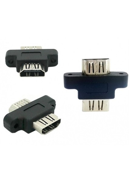 Hdmı 19Pin Female To Female With Panel Mount