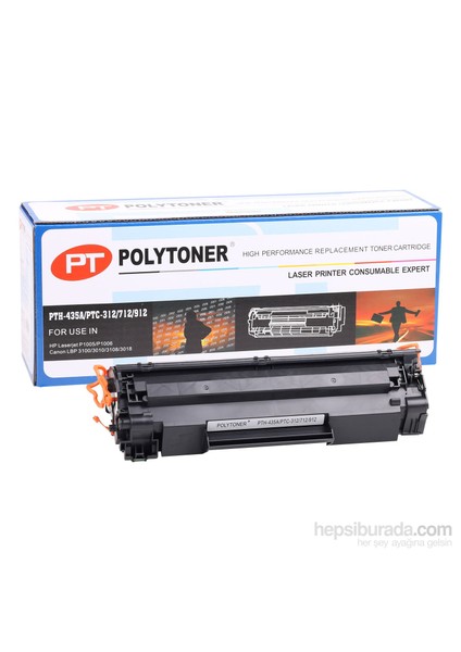 Hp Cb435a Polytoner P1005-P1006 Crg-712 / Crg-726