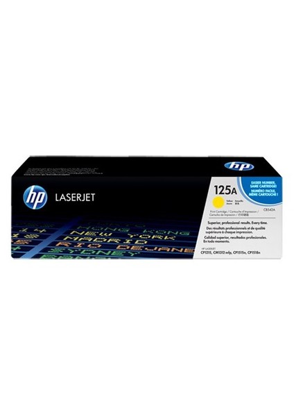 125A 1400 Sayfa Kapasiteli Sarı Toner CB542A