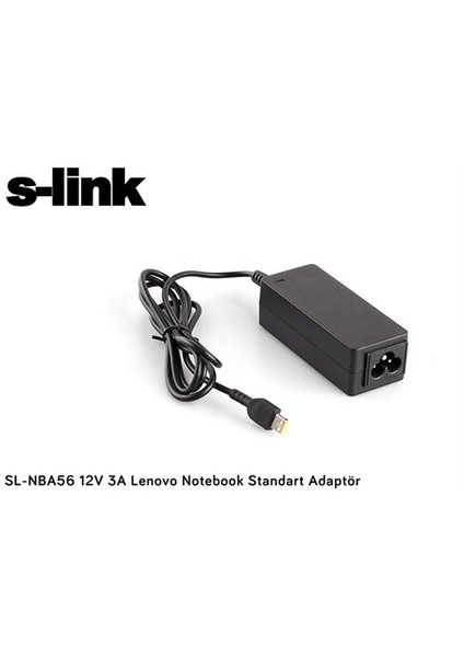 Sl-Nba56 12V 3A Lenovo Notebook Standart Adaptör
