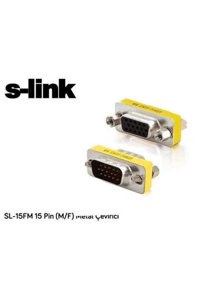 Sl-15Fm 15 Pin (M/F) Metal Çevirici fiyatları