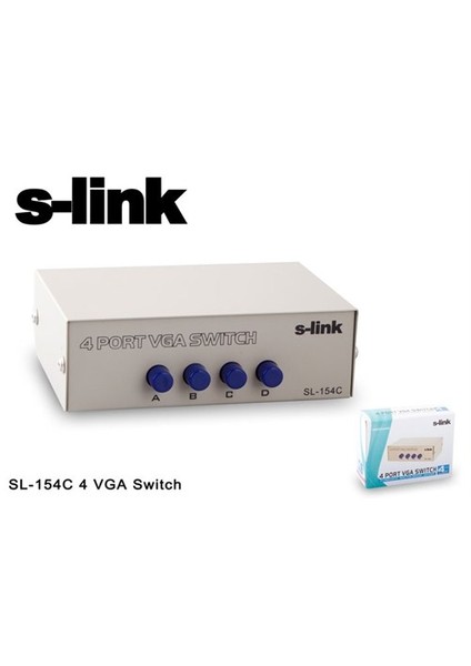 Sl-154C 4 Vga Switch