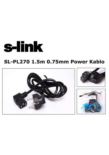 Sl-Pl270 1.5M 0.75Mm Power Kablo