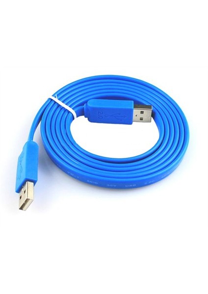 Usb 2.0 A M / A M High Speeed Printer Flat Kablo - 5M