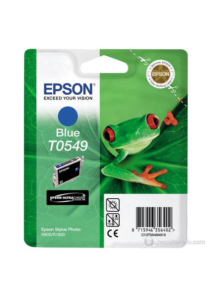 C13T054940 / T0549 Mavi Kartuş