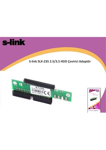 Slx-235 2.5/3.5 Hdd Çevirici Adaptör